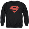 Superman - 52 Red Block Adult Crewneck Sweatshirt