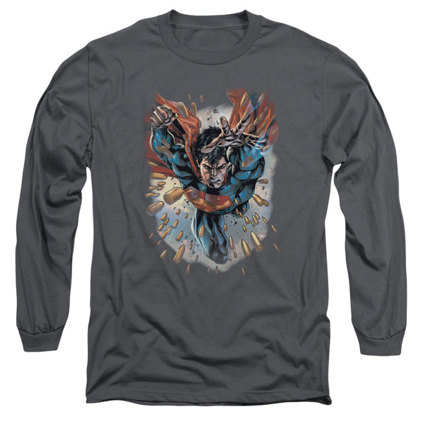Superman - Within My Grasp Adult Long Sleeve Shirt