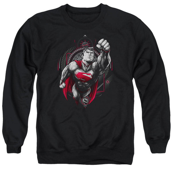 Superman - Propaganda Superman Adult Crewneck Sweatshirt