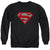 Superman - Elephant Rose Shield Adult Crewneck Sweatshirt