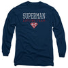 Superman - Lifting Team Adult Long Sleeve Shirt