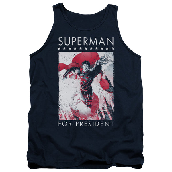 Superman - Superman For President Adult Tank Top