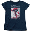 Superman - Superman For President Women's Short Sleeve