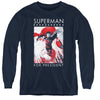 Superman - Superman For President L - S Youth