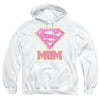 Superman - Super Mom Pink Adult Pull Over Hoodie