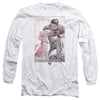 Superman - Mans Best Friend Adult Long Sleeve Shirt
