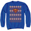 Superman - Superman Christmas Sweater Adult Crewneck Sweatshirt