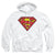 Superman - Airbrush Shield Adult Pull Over Hoodie