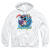 Superman - Supergirl Airbrush Adult Pull Over Hoodie