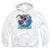 Superman - Supergirl Airbrush Adult Pull Over Hoodie
