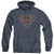 Superman - Rough Plaid Logo Adult Heather Hoodie