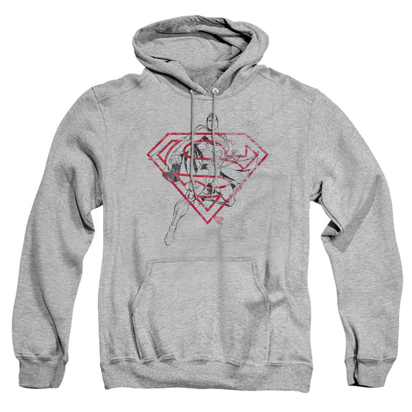 Superman Logo - Hope Adult Pull Over Hoodie