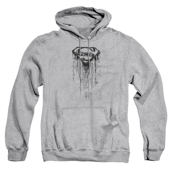 Superman Logo - Paint 2 Adult Pull Over Hoodie