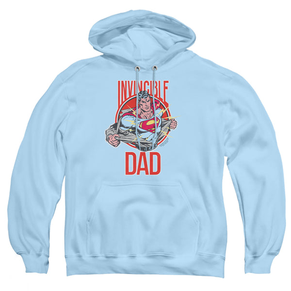 Superman - Invincible Dad Adult Pull Over Hoodie