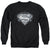 Superman - Biker Metal Adult Crewneck Sweatshirt