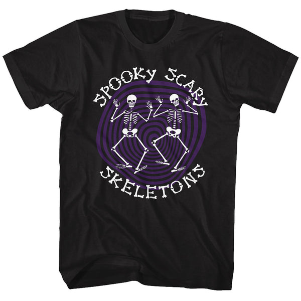Spiral - Spooky Scary Skeletons T-Shirt