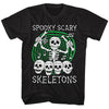 Skull Drummer - Spooky Scary Skeletons T-Shirt