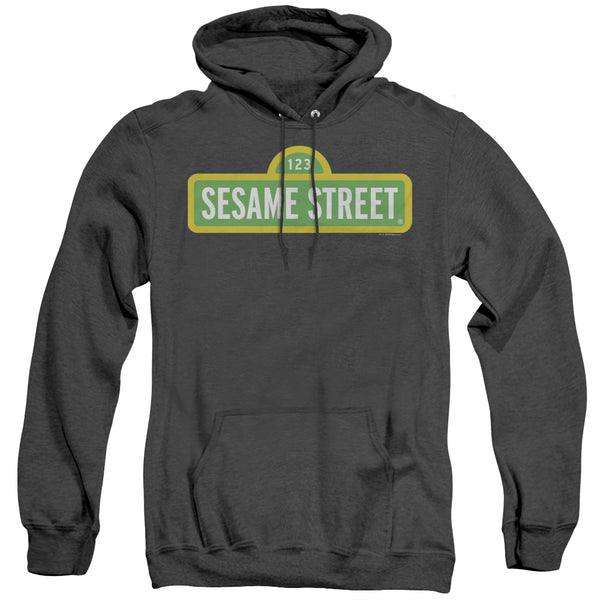 Sesame Street - Logo Adult Heather Hoodie