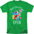 Sesame Street - Merry Christmas Elmo, Tango, Abby Cadabby Adult Regular Fit Short Sleeve
