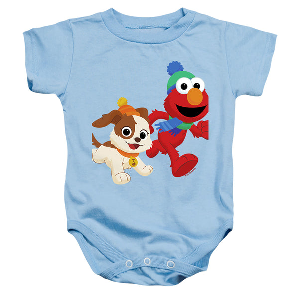 Sesame Street - Best Friends, Elmo And Tango Winter Fun Infant Snapsuit
