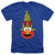 Sesame Street - Christmas Nutcracker Elmo Adult Regular Fit Heather Short Sleeve