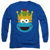 Sesame Street - Christmas Nutcracker Cookie Monster Adult Long Sleeve