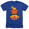 Sesame Street - Christmas Nutcracker Ernie Adult Regular Fit Heather Short Sleeve