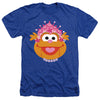 Sesame Street - Christmas Nutcracker Zoey Adult Regular Fit Heather Short Sleeve