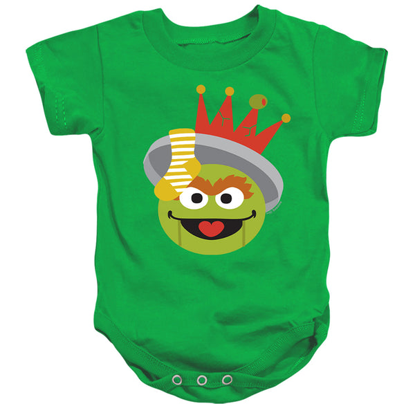 Sesame Street - Christmas Nutcracker Oscar The Grouch Infant Snapsuit