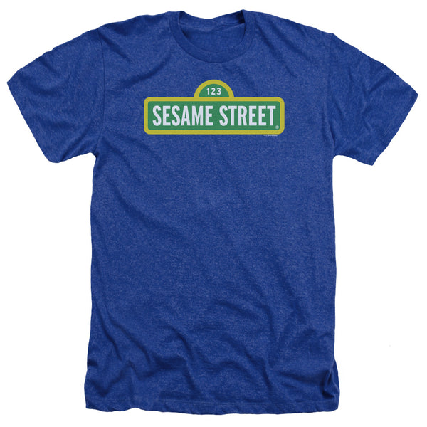 Sesame Street - Logo Adult Regular Fit Heather Short Sleeve