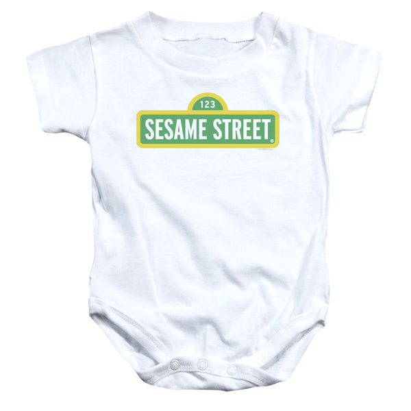 Sesame Street - Logo Infant Snapsuit