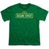 Sesame Street - Rough Logo Youth Short Sleeve