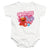 Sesame Street - Valentine'S Day Sweeties Elmo And Abby Infant Snapsuit
