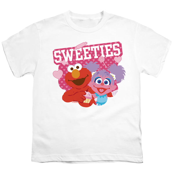 Sesame Street - Valentine'S Day Sweeties Elmo And Abby Youth Short Sleeve