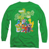 Sesame Street - St. Patrick'S Day Big Bird Elmo Cookie Monster Adult Long Sleeve