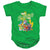 Sesame Street - St. Patrick'S Day Big Bird Elmo Cookie Monster Infant Snapsuit