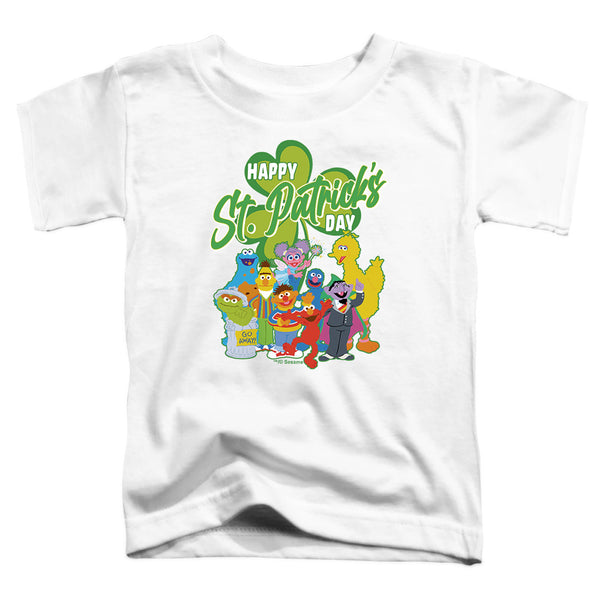 Sesame Street - St. Patrick'S Day Big Bird Elmo Cookie Monster Toddler Short Sleeve