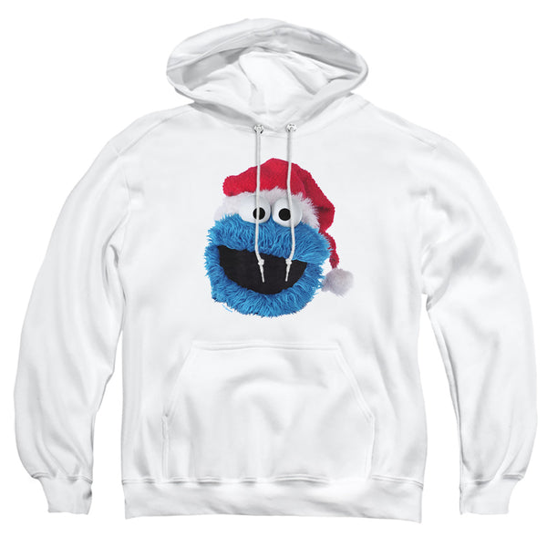 Sesame Street - Cookie Monster Christmas Hat Adult Pullover Hoodie