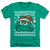 Sesame Street - Oscar The Grouch Ugly Christmas Adult Regular Fit Heather Short Sleeve