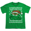 Sesame Street - Oscar The Grouch Ugly Christmas Youth Short Sleeve