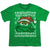 Sesame Street - Oscar The Grouch Ugly Christmas Youth Short Sleeve