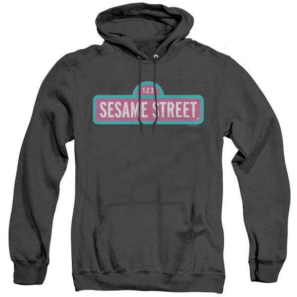 Sesame Street - Alt Logo Adult Heather Hoodie