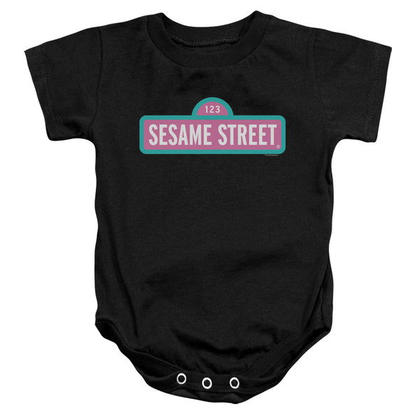 Sesame Street - Alt Logo Infant Snapsuit