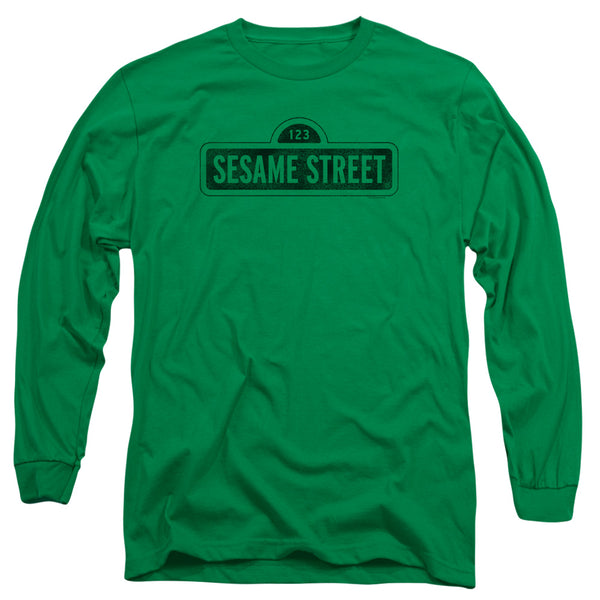 Sesame Street - One Color Dark Adult Long Sleeve