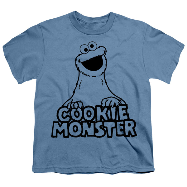 Sesame Street - Vintage Cookie Monster Youth Short Sleeve
