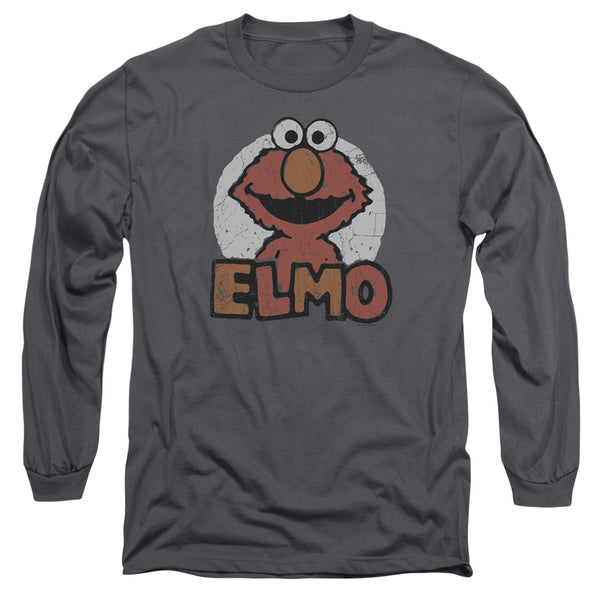 Sesame Street - Elmo Name Adult Long Sleeve