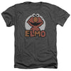 Sesame Street - Elmo Name Adult Regular Fit Heather Short Sleeve