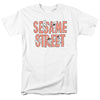 Sesame Street - In Letters Adult Regular Fit Short Sleeve