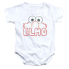 Sesame Street - Elmo Letters Infant Snapsuit
