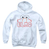 Sesame Street - Elmo Letters Youth Hooded Sweatshirt